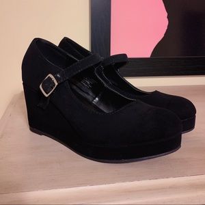 Mary Jane wedges